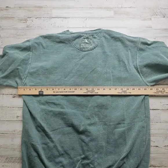 Powered By Avocados Green Crewneck Comfort Colors Sweatshirt Size Adult LG - Picture 5 of 5